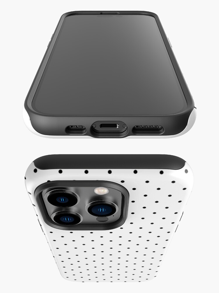 Small polka dot pattern iPhone Case