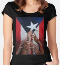 A star will rise Women's Fitted Scoop T-Shirt