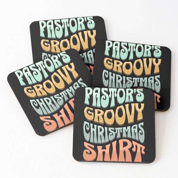 Item preview, Pastor's Groovy Christmas Shirt Design for your favorite pastor, preacher, or reverend. designed and sold by tranquilbeach.