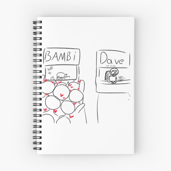 Item preview, dave and bambi               designed and sold by shopPinkPop.