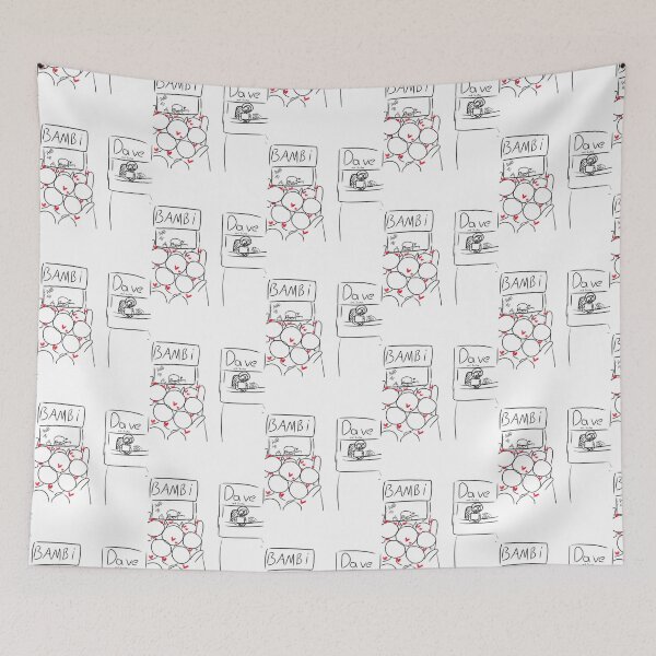 Item preview, dave and bambi               designed and sold by shopPinkPop.