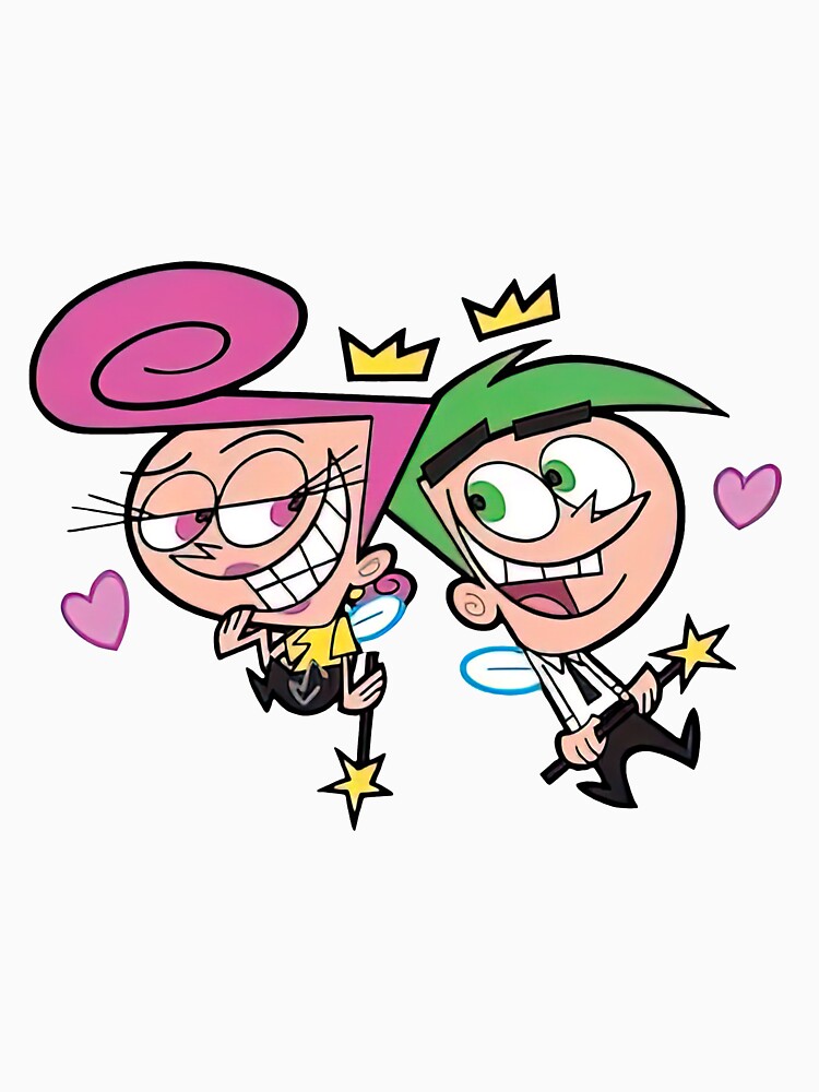 Thumbnail 7 of 7, Classic T-Shirt, Cosmo and Wanda Fairly Odd Parents designed and sold by sparmelin.