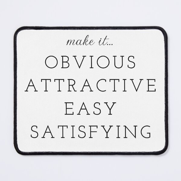 Item preview, Habits: Make it obvious, attractive, easy, satisfying... designed and sold by StudioHitsu.