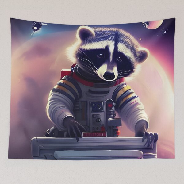 Item preview, Space Raccoon designed and sold by SparkleJimmy.