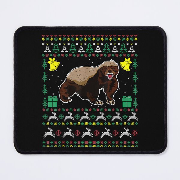 Item preview, Ugly Christmas Honey Badger designed and sold by IsraelCastro.