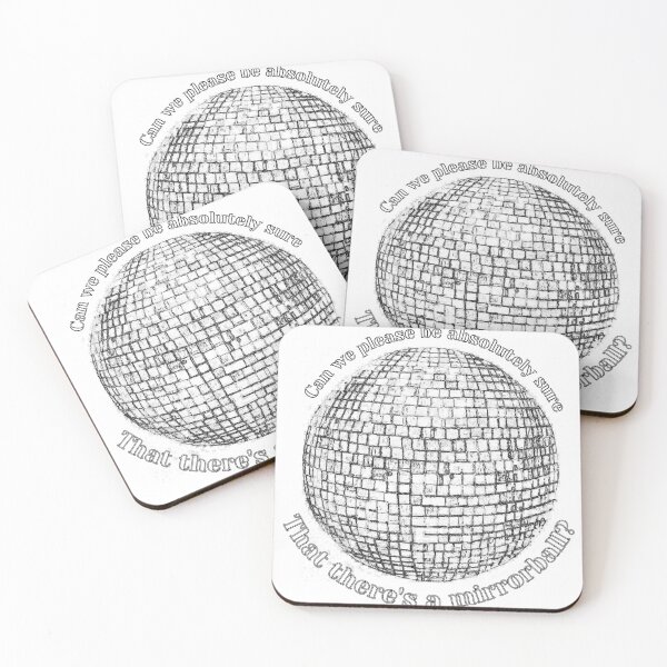 Item preview, There'd Better Be A Mirrorball Arctic M Design designed and sold by Ani.
