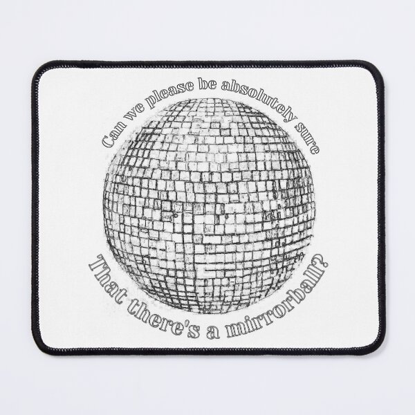 Item preview, There'd Better Be A Mirrorball Arctic M Design designed and sold by Ani.