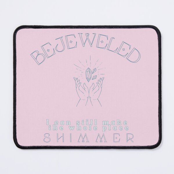 Item preview, bejeweled taylor swift pink and blue designed and sold by cottagecorococo.