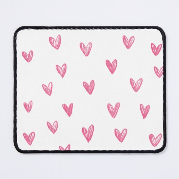 Item preview, Pink Crayon Hearts designed and sold by Carmen Yochim.