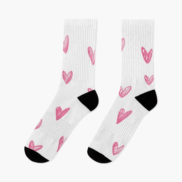 Item preview, Pink Crayon Hearts designed and sold by Carmen Yochim.