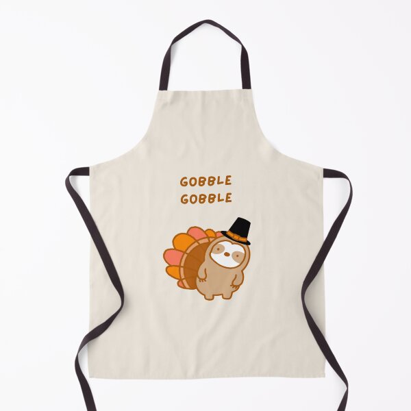 Item preview, Thanksgiving Gobble Gobble Sloth designed and sold by theslothinme.