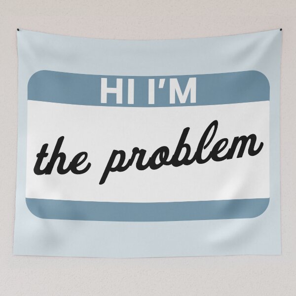 Item preview, Hi I'm the Problem designed and sold by mirandaLstudio.