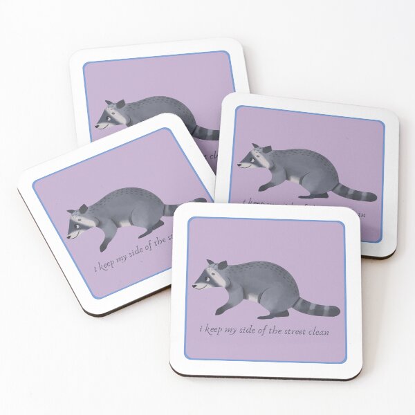 Item preview, KARMA RACCOON designed and sold by baldbird.
