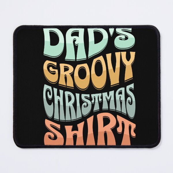 Item preview, Dad's Groovy Christmas Shirt Design for your favorite groovy or retro vintage loving dad, daddy, pop, or father. designed and sold by tranquilbeach.