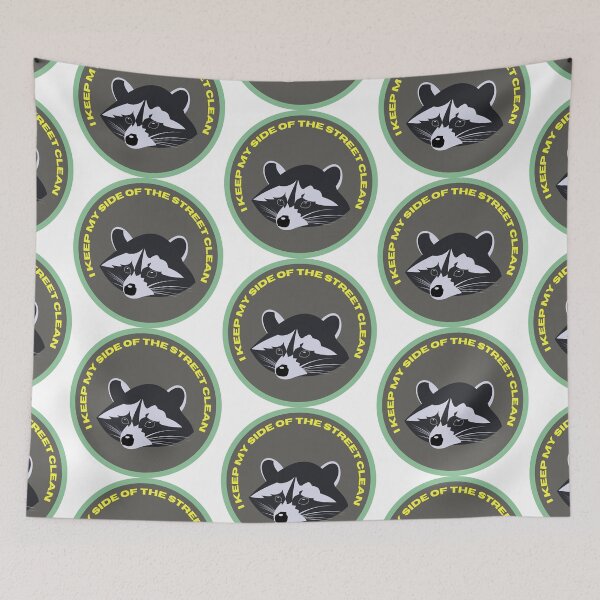 Item preview, KARMA RACCOON designed and sold by baldbird.