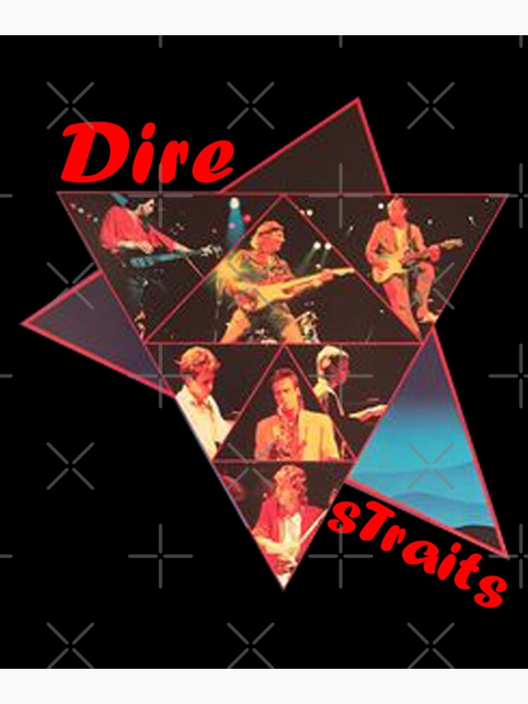 Discover Dire Straits Guitar Music Gift For Fan Premium Matte Vertical Poster