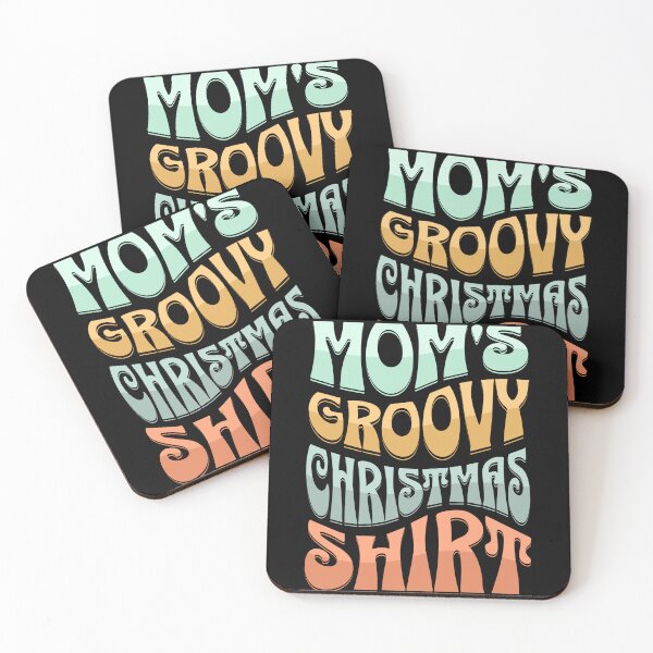 Item preview, Mom's Groovy Christmas Shirt Design for your favorite groovy or retro vintage loving mom, momma, mommy, or mother. designed and sold by tranquilbeach.