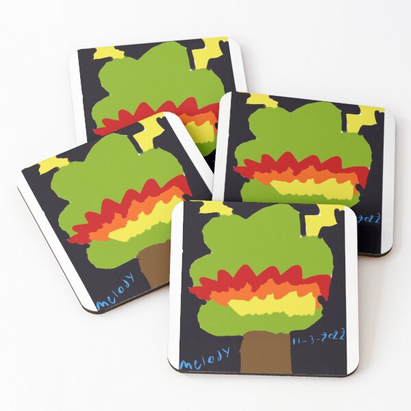 Item preview, The burning tree designed and sold by VampTreesArt.