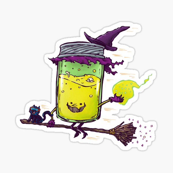 The Witch Jam Sticker