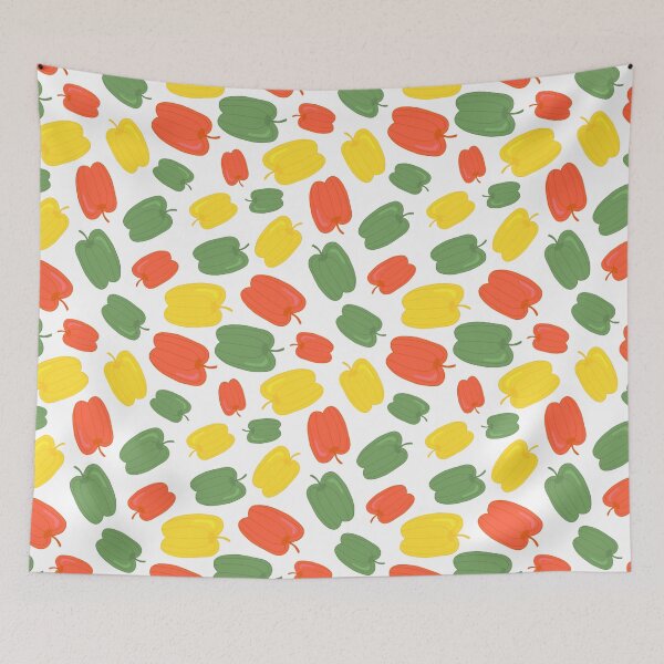 Item preview, Bell Pepper Pattern ~Colorful yet simple~ designed and sold by samejane.