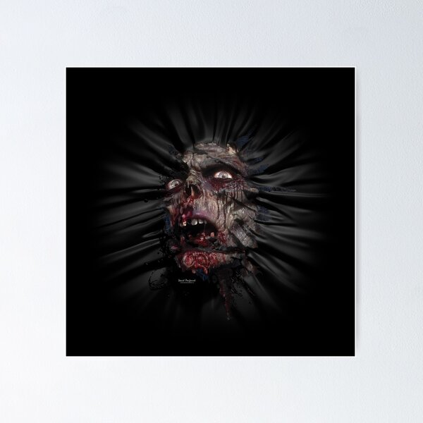 Item preview, Zombie Head-01 designed and sold by DavidPenfound.