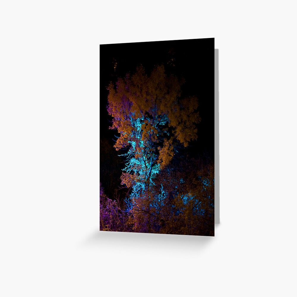A different kind of green Greeting Card