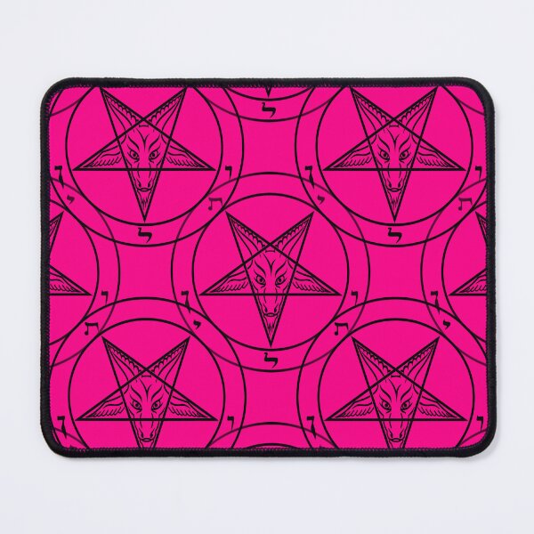 Item preview, pink baphomet  designed and sold by Gossip Rag.