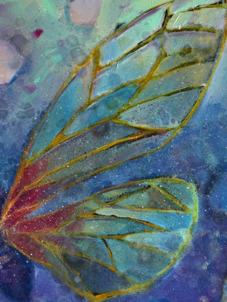 Thumbnail 4 of 4, iPhone Case, Colorful Insect Abstract designed and sold by Clair Hartmann.