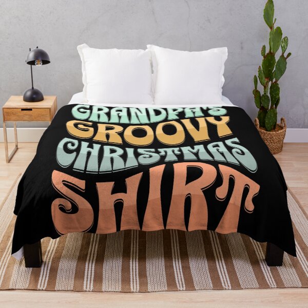 Item preview, Grandpa' s Groovy Christmas Shirt Design for your favorite groovy or retro vintage loving grandpa. designed and sold by tranquilbeach.