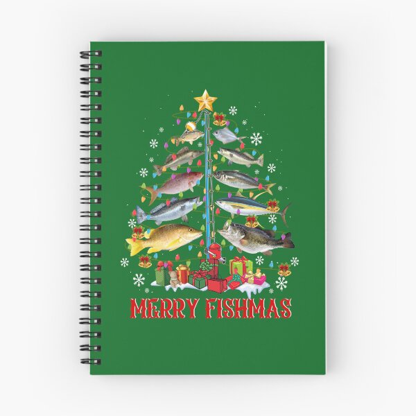 Item preview, Funny Fish Christmas Tree For Men Grandpa Fishing Lovers Dad designed and sold by KylerHowell.