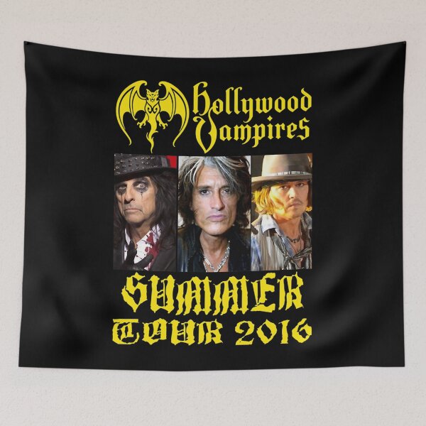 Item preview, Funny Man Sifa Animals Hollywood Vampires Tour 2016 Light Blue Awesome For Music Fans Essential T-Sh designed and sold by YvonnecGray.