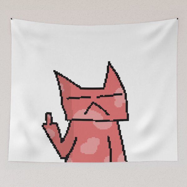 Item preview, rude cat designed and sold by LilAxel.