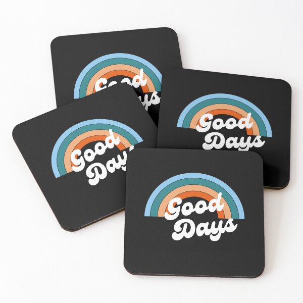 Item preview, Good Days Retro Typography designed and sold by Jalib.