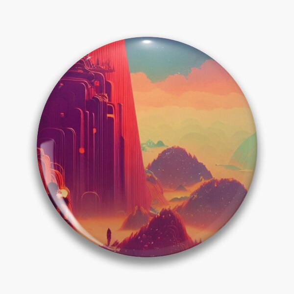 Item preview, Mountain landscape designed and sold by RewDrRew.