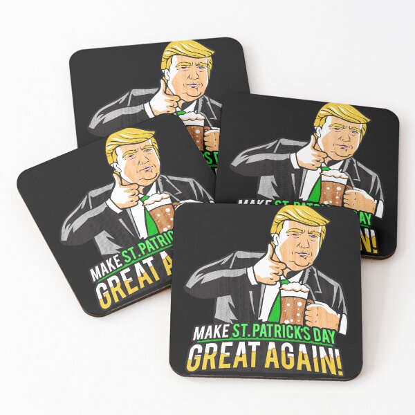 Item preview, Make St. Patrick's Day Great Again designed and sold by PapaBujuGaming.