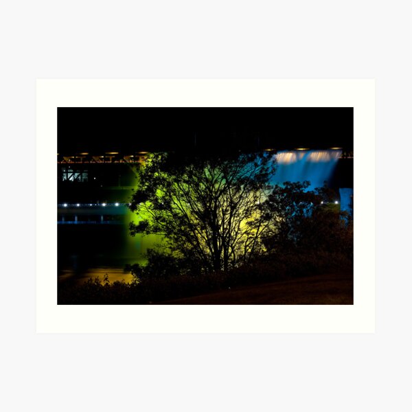 Golden Backdrop Art Print