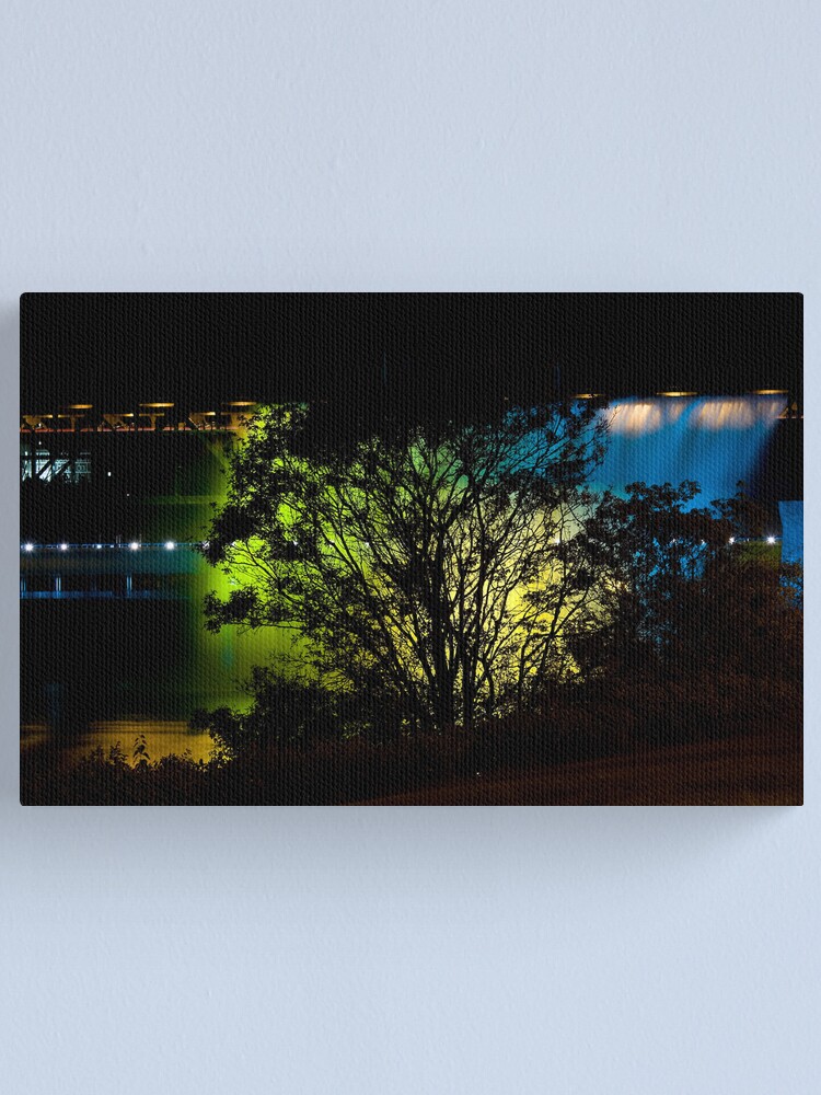 Alternate view of Golden Backdrop Canvas Print
