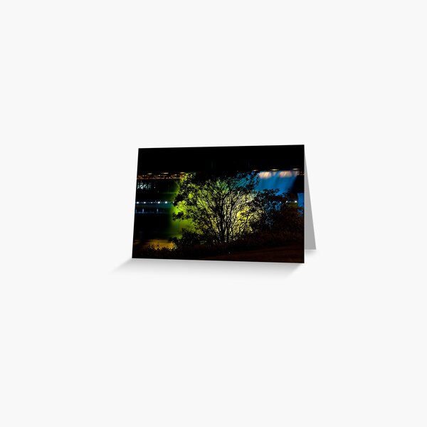 Golden Backdrop Greeting Card