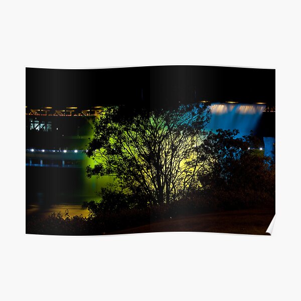Golden Backdrop Poster