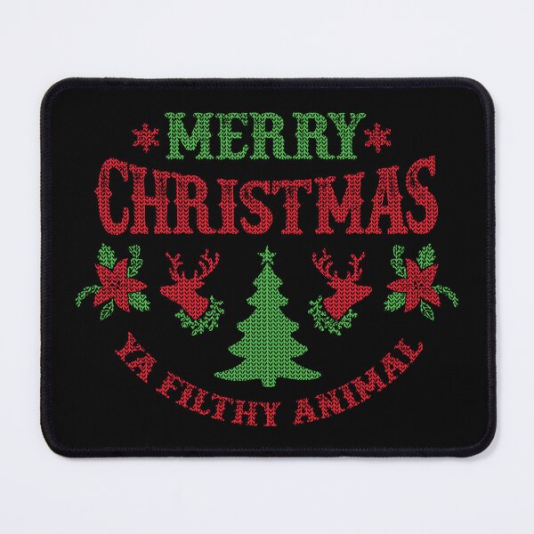 Item preview, Merry Christmas Ya Filthy Animal - Christmas Sweater designed and sold by Whimsical Thinker.