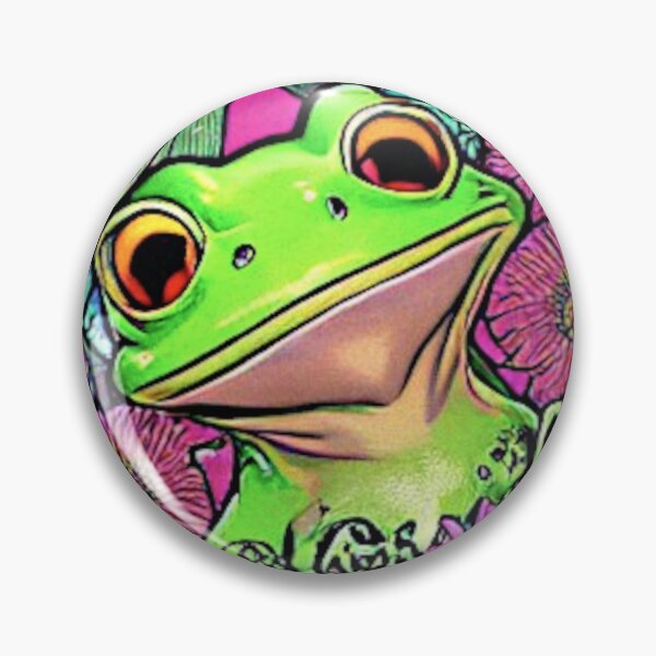 Item preview, Love and Peace Frog designed and sold by darlene80184.