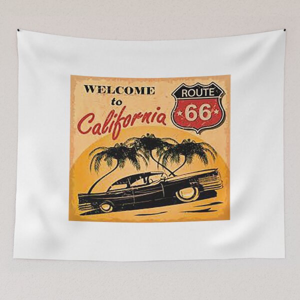 Item preview, Welcome to California with Route 66 designed and sold by cordmarcos.