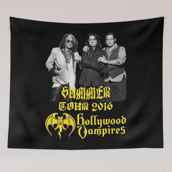 Item preview, Gift For Everyone Sifa Hollywood Vampires Tour 2016 Vintage Photograp  designed and sold by YvonnecGray.