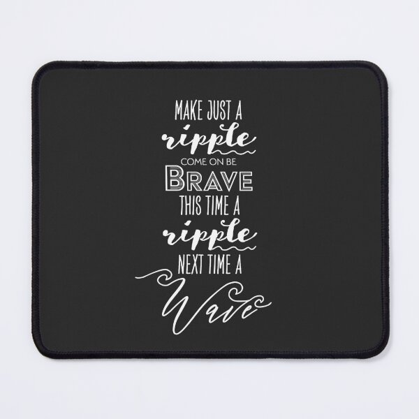 Item preview, Make just a ripple... (White) designed and sold by sweetlaughowl.