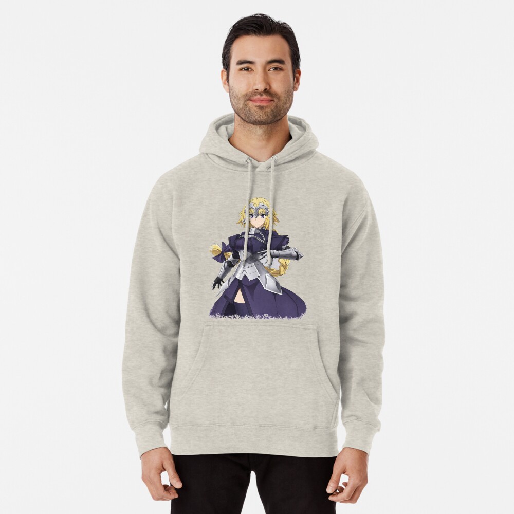 fate apocrypha ruler jeanne d arc pullover hoodie by geeklink redbubble fate apocrypha ruler jeanne d arc pullover hoodie by geeklink redbubble