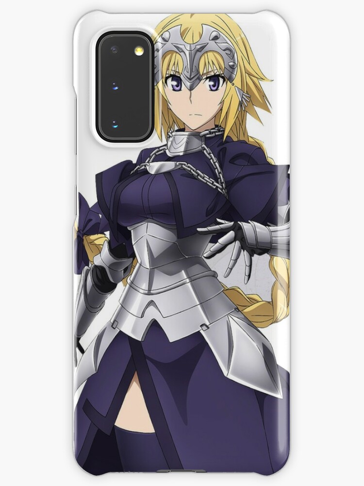 fate apocrypha ruler jeanne d arc case skin for samsung galaxy by geeklink redbubble redbubble