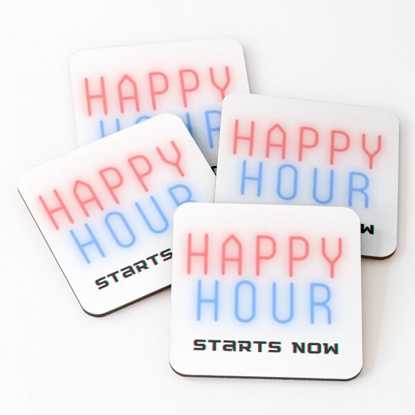 Artikelvorschau, Happy Hour entworfen und verkauft von Pronto Pop Shop.