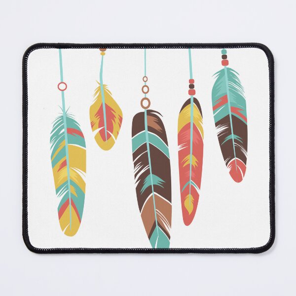 Item preview, Bohemian feather art designed and sold by Nikki Krishna.