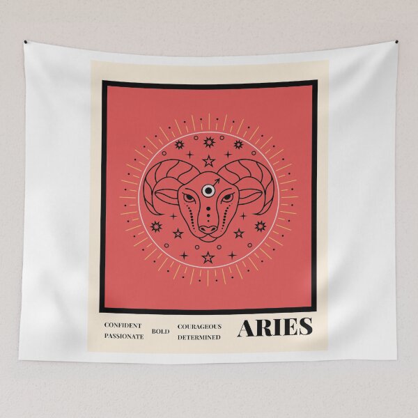 Item preview, Astrology-Aries designed and sold by Agata Casanova.