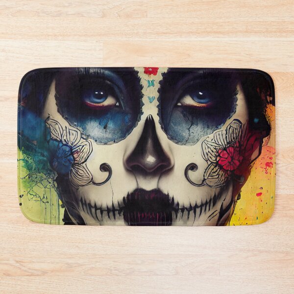 Item preview, sugar skull designed and sold by ururuty.